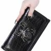KILLSTAR Black Widow Wallet -AKUMU INK shop BLACK WIDOW WALLET B 1 x1600 566a6965 59a4 488c b471 1c5a5247b71f