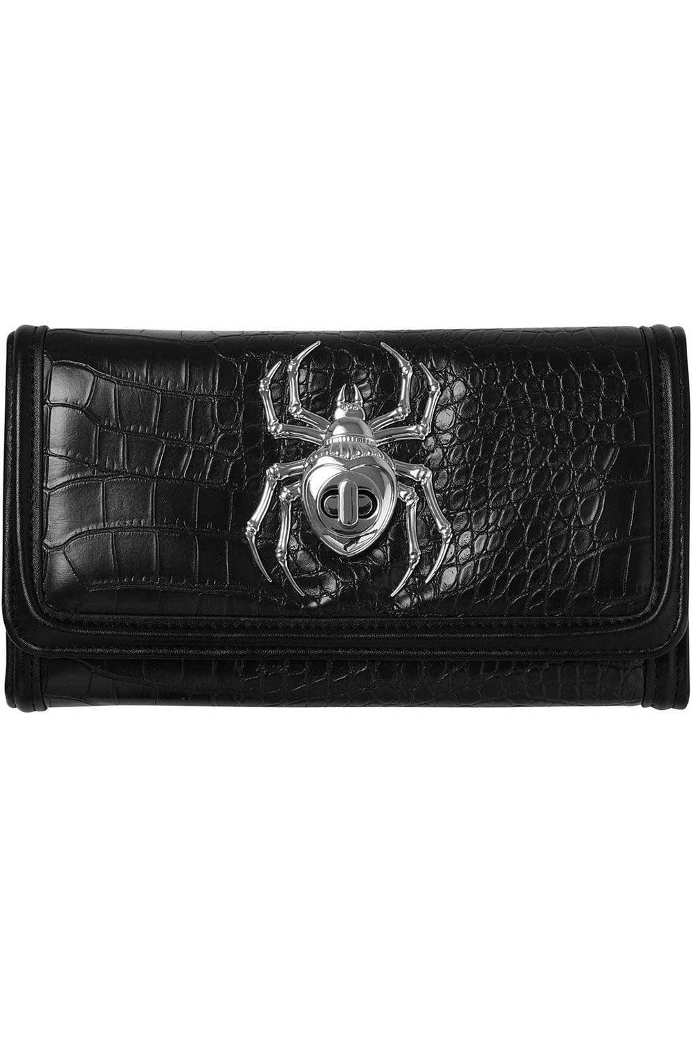 KILLSTAR Black Widow Wallet 4 KILLSTAR Black Widow Wallet - Image 2