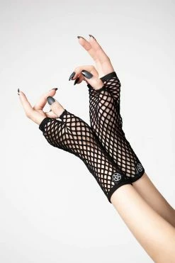 KILLSTAR Blood Creed Fingerless Gloves