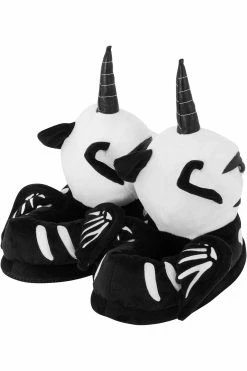 KILLSTAR Bone Myth Slippers -AKUMU INK shop BONEMYTHSlippers B x1600copy
