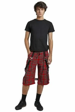 TRIPP NYC Tripp Clash Pants [Red Plaid] -AKUMU INK shop BR7272M REDPLD SHORTS 1622x f6a11fab 73be 4bdc 8220 ecce0f23c0c0