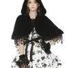 DARK IN LOVE Night Creature Velvet Cat Cape 1 DARK IN LOVE Night Creature Velvet Cat Cape -AKUMU INK shop BW086 101