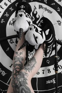 KILLSTAR Bone Myth Slippers