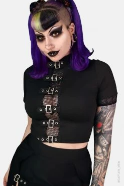 FOREST INK Winona Buckle Top