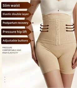 Gallery Serpentine Double Control High Waisted Shaper Shorts, One Size -AKUMU INK shop C947NZT 676 2