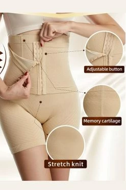 Gallery Serpentine Double Control High Waisted Shaper Shorts, One Size