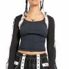 Tripp NYC Lolita Shrug [Black/White] -AKUMU INK shop CE4391 BLACKWHITE F 1000x 6179ee6a dfa0 4001 84a0 7b4334833bd1