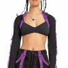 Tripp NYC Lolita Shrug [Black/Purple] -AKUMU INK shop CE4391 PURP F 1000x 816df2ba 5d8e 4b53 8afd 48cc5782c963