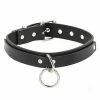Funk Plus Choked Up Over U Choker [Black Leather]