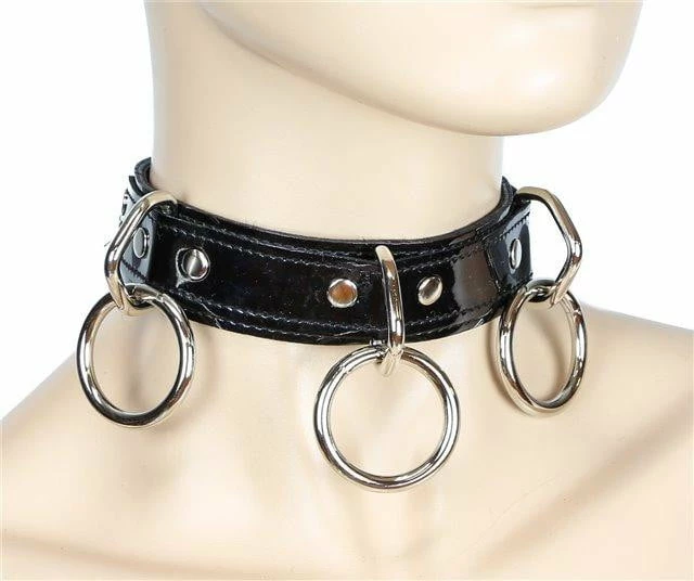 Funk Plus Oh My Goth 3-Ring Collar 5 Funk Plus Oh My Goth 3-Ring Collar - Image 3
