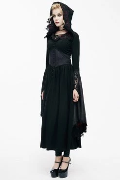 DEVIL FASHION Blood Crimson Kiss Cloak -AKUMU INK shop CT070 02