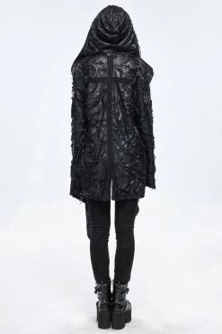 DEVIL FASHION Buried Bones Distressed Cardigan -AKUMU INK shop CT184 6