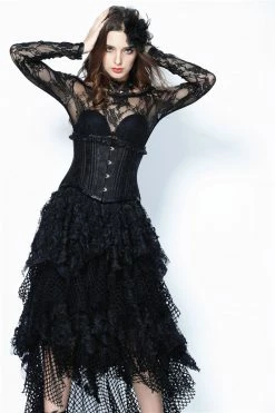 DARK IN LOVE Wicked Witch Corset -AKUMU INK shop CW023 3