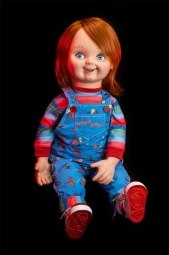 TRICK OR TREAT STUDIOS Good Guy Plush Chucky Doll 12 TRICK OR TREAT STUDIOS Good Guy Plush Chucky Doll -AKUMU INK shop Chucky Horror Doll Gift
