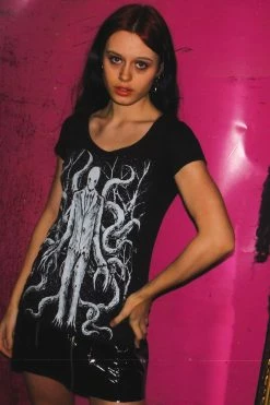 VampireFreaks Slender Sickness Tee [Multiple Styles Available] -AKUMU INK shop Crypto Shirt For Women