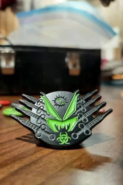 VampireFreaks Toxic Dosage Enamel Pin -AKUMU INK shop Cyber Goth Enamel Pin