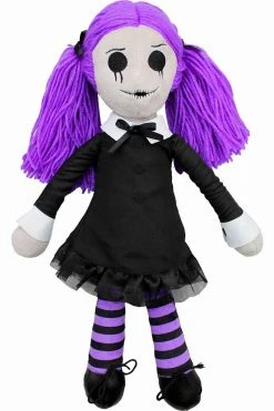 Spiral Viola The Goth Rag Doll Plush