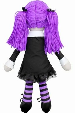 Spiral Viola The Goth Rag Doll Plush 8 Spiral Viola The Goth Rag Doll Plush -AKUMU INK shop D099A855 2