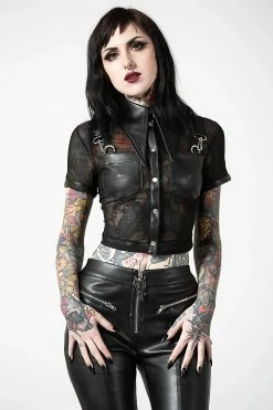 KILLSTAR Dark Halo Crop Top