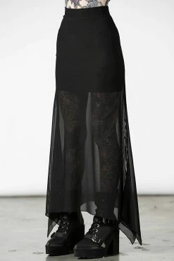 KILLSTAR Death Star Maxi Skirt