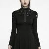 PUNK RAVE Dementor Dress -AKUMU INK shop DQ 581LQF 11