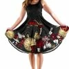 Gallery Serpentine Gothic Alice In Wonderland Dress -AKUMU INK shop DR83