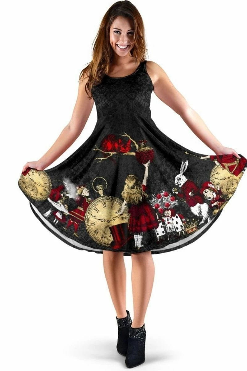 Gallery Serpentine Gothic Alice In Wonderland Dress 3 Gallery Serpentine Gothic Alice In Wonderland Dress