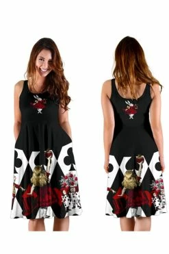 Gallery Serpentine Queen Of Hearts Alice In Wonderland Dress - Alice Dress With Pockets 11 Gallery Serpentine Queen Of Hearts Alice In Wonderland Dress - Alice Dress With Pockets -AKUMU INK shop DREQOHQueenofHeartssummerdress4