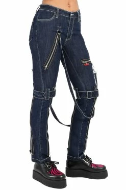 Tripp NYC Denim Bondage Pants -AKUMU INK shop DS267 DENIM S 1000x 2aed9e6e e016 46b0 bd78 237d136fa1e4