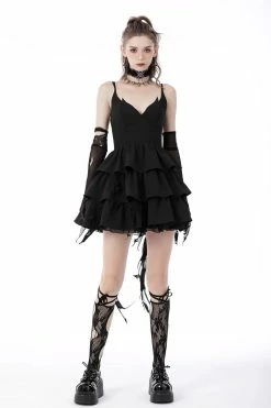 DARK IN LOVE Batling Ruffled Dress -AKUMU INK shop DW669 108 1024x1024 2xcopy