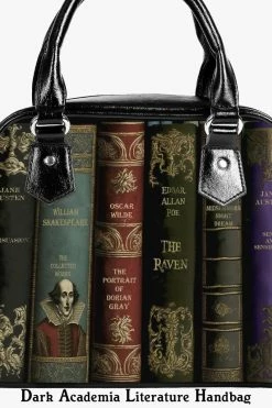 Gallery Serpentine Dark Academia Classic Literature Handbag