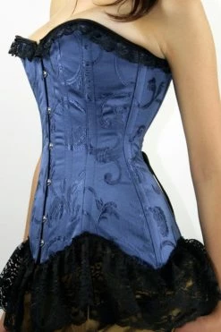 Gallery Serpentine Corsetry Blue Delphine La Viola SOLD OUT