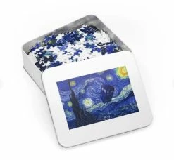 Gallery Serpentine Dr Who Van Gogh 1000 Piece Jigsaw Puzzle -AKUMU INK shop DrWhoStarryNightJigsawPuzzle1000pieces