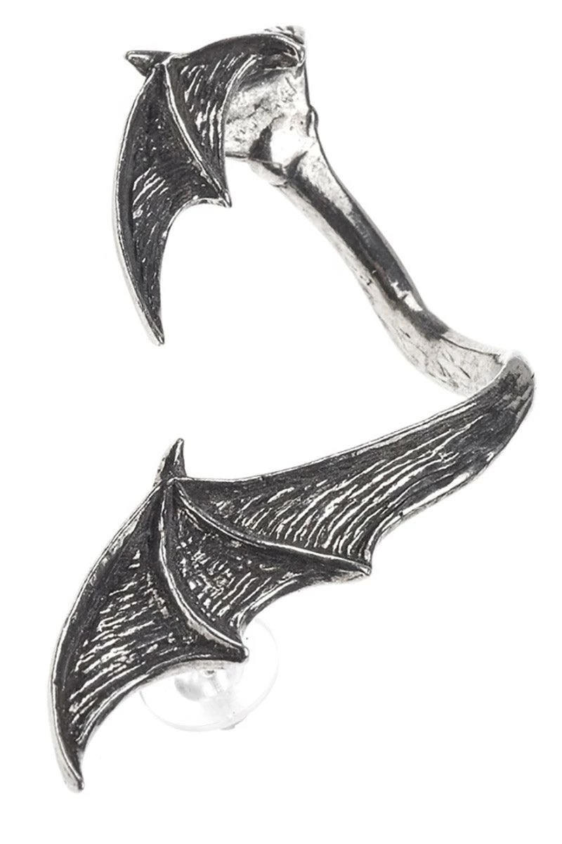 Alchemy A Night With Goethe Batwing Earwrap Earring 6 Alchemy A Night With Goethe Batwing Earwrap Earring - Image 4