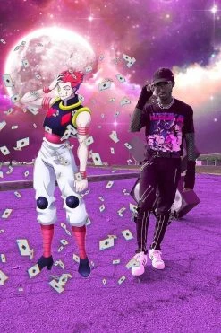 TRIPP NYC Tripp Straight-Leg Bondage Pants [Black] -AKUMU INK shop EBoy