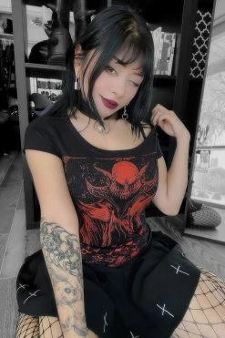 VampireFreaks Nosferatu Tee [Multiple Styles Available] -AKUMU INK shop Egirl Shirt