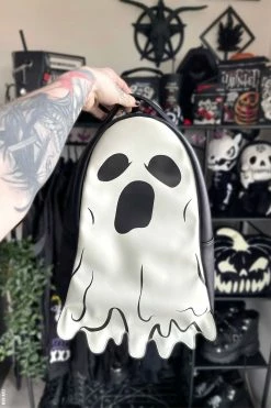 VampireFreaks Ghostie Backpack [Glow In The Dark] -AKUMU INK shop Em Novelty Backpack