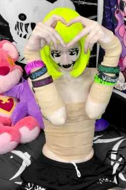 VampireFreaks Rubber Bracelets [4 Pack] -AKUMU INK shop Emo Bracelets Pack