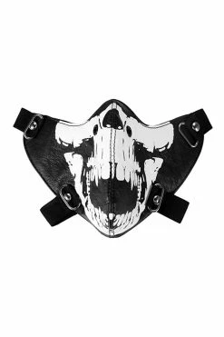 POIZEN INDUSTRIES Tremor Mask -AKUMU INK shop Emo Leather Mask