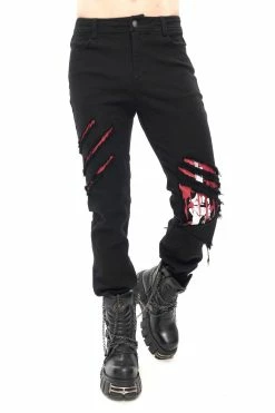 DEVIL FASHION Manslaughter Shredded Pants