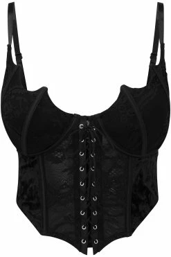 KILLSTAR Fang Lace Bustier 11 KILLSTAR Fang Lace Bustier -AKUMU INK shop FANG BUSTIER