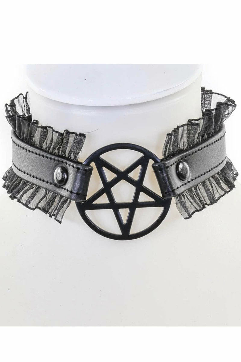 Funk Plus Pentagram Passion Choker 3 Funk Plus Pentagram Passion Choker