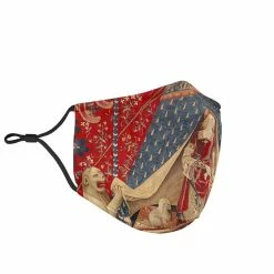 Gallery Serpentine The Lady & The Unicorn - Eco Washable Face Mask 10 Gallery Serpentine The Lady & The Unicorn - Eco Washable Face Mask -AKUMU INK shop FM24