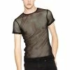 TRIPP NYC Tripp Short Sleeve Fishnet -AKUMU INK shop FN7109M BLK F
