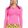 TRIPP NYC Tripp Ladies Long Sleeve Fishnet Shirt [Pink] -AKUMU INK shop FN9181 PINK F 1000x 3d2579bf 95c1 4297 94ee 369526413371