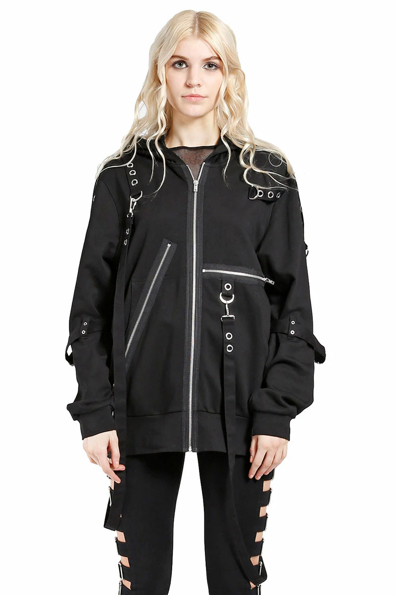 Tripp NYC Bondage Clash Hoodie 4 Tripp NYC Bondage Clash Hoodie - Image 2