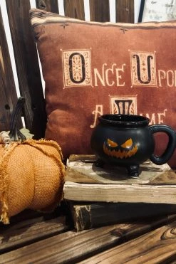 VampireFreaks Halloween Fiend Cauldron Mug -AKUMU INK shop Face4