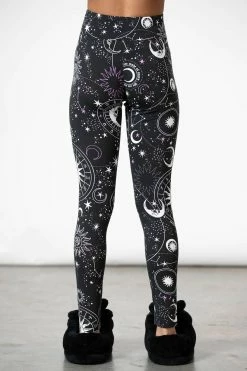 KILLSTAR Galaxy Lounge Leggings -AKUMU INK shop GALAXY LOUNGE LEGGINGS W E x1600copy