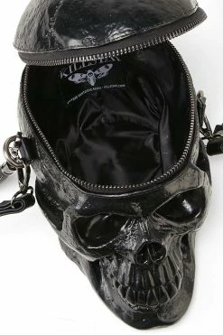 KILLSTAR Grave Digger Skull Handbag [B] -AKUMU INK shop GRAVEDIGGER BAG F x1600 23dbfffe e37b 4e16 aca3 49f01ce218e7