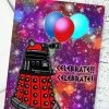 Victorian And Steampunk Doctor Who Printable Birthday Card - Dalek Birthday Card - Instant Download Printable Card 2 Victorian And Steampunk Doctor Who Printable Birthday Card - Dalek Birthday Card - Instant Download Printable Card -AKUMU INK shop GSDALEK CARD